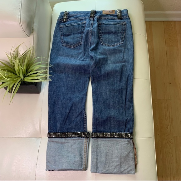 Express X2 Denim Laboratory JEANS Rhinestones - Picture 7 of 7